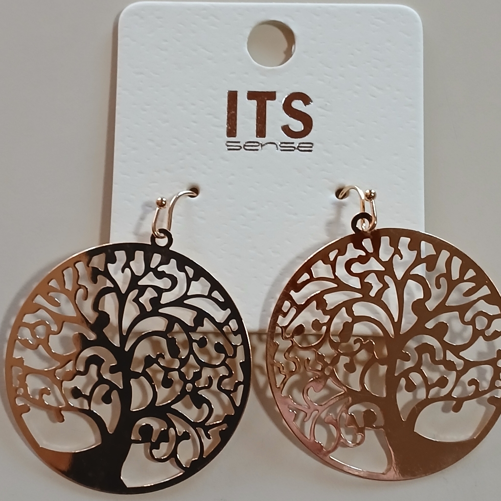 Boho Tree Of Life Earrings Super Chic